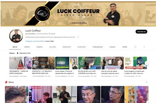 Youtube e Podcast-Luck Coiffeur